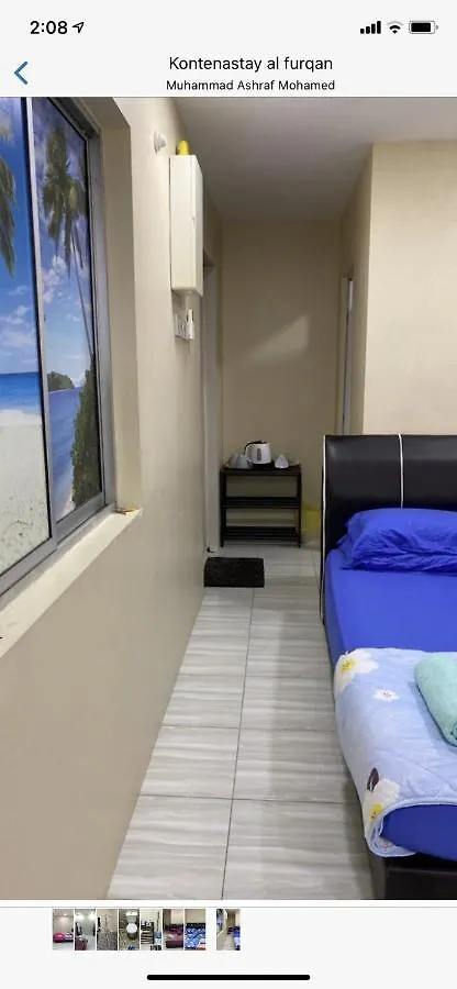 Habitación en casa particular KontenaStay Al Furqan Balik Pulau Malasia